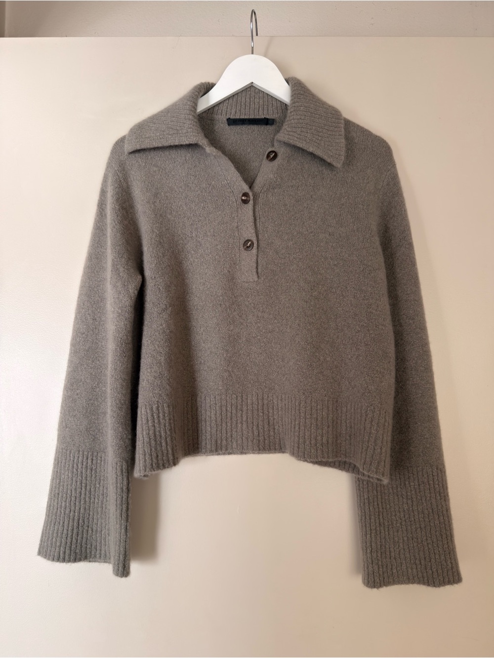 Jenni Kayne Cashmere Stevie Polo Sweater - Picture 4 of 7